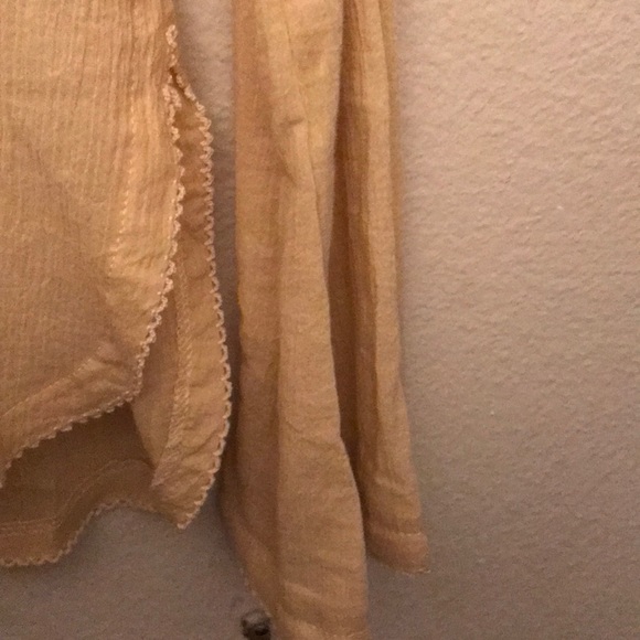 Free People Brand New W/ Tags Butterscotch Top XS - Picture 7 of 8